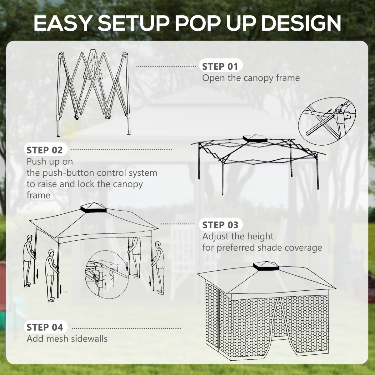 cortex-london-windsor-folding-garden-gazebo-light-grey-metal-polyester