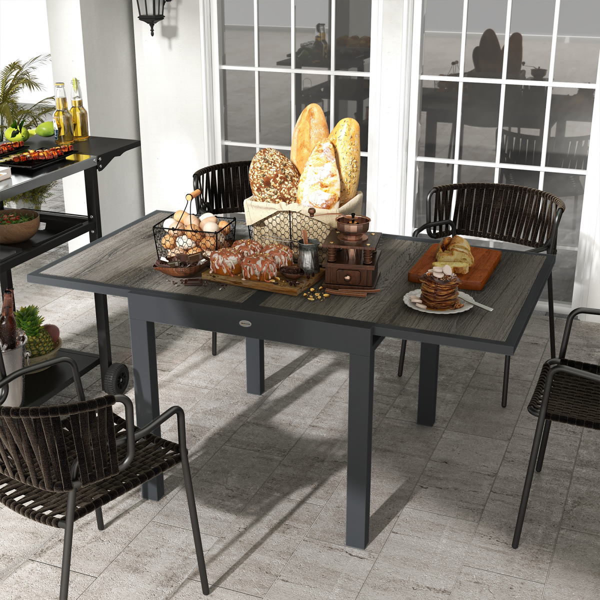 cortex-london-windsor-extendable-aluminium-outdoor-dining-table-grey