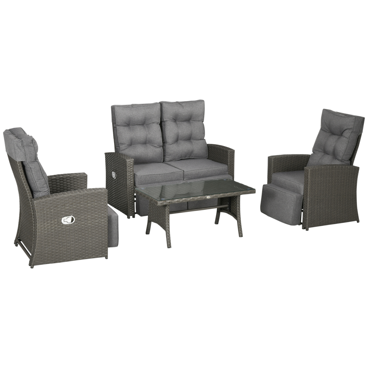 cortex-london-windsor-light-grey-reclining-rattan-garden-furniture-set