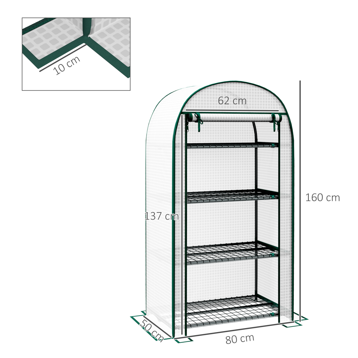 cortex-london-windsor-80-49-160cm-mini-greenhouse-white-metal-shelves