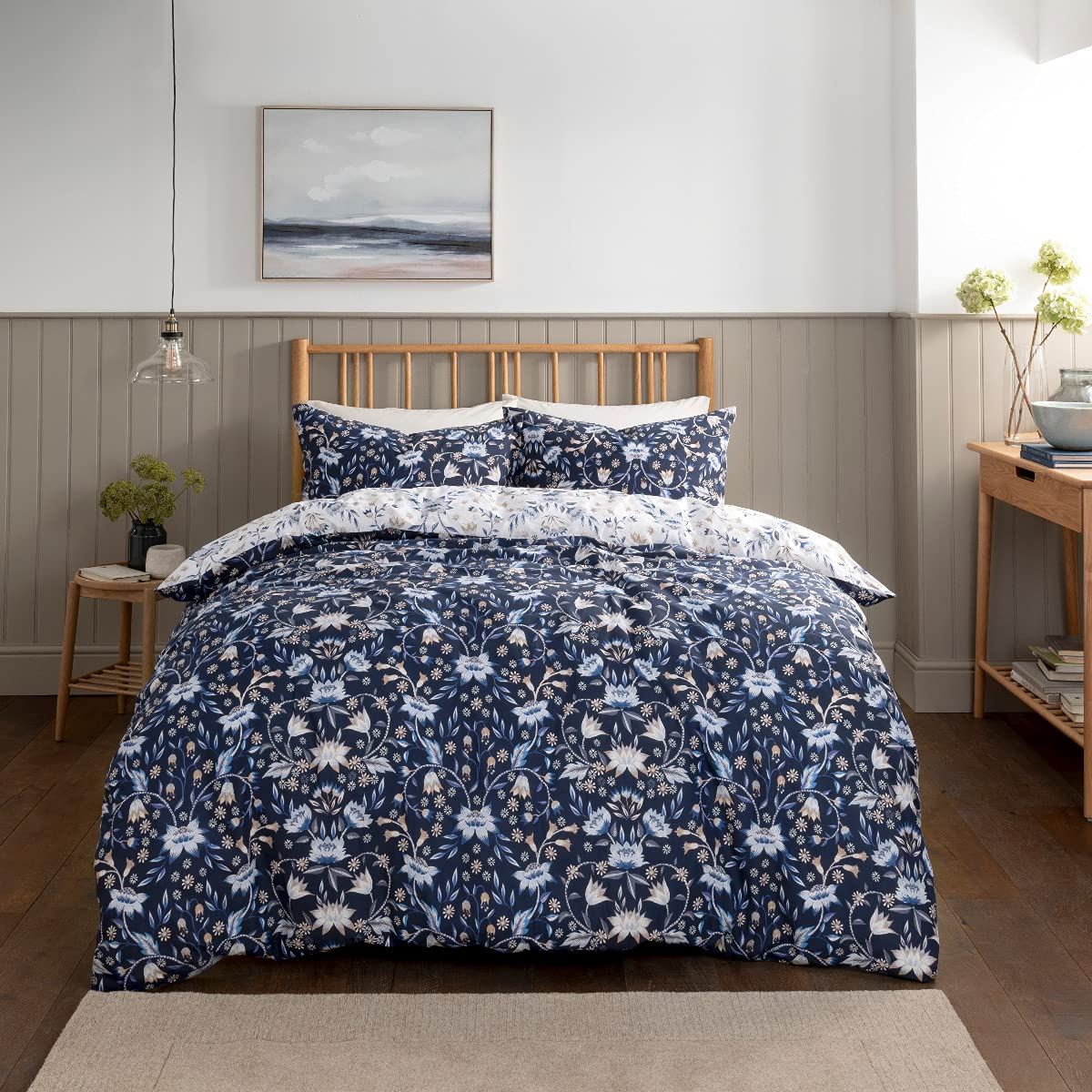 cortex-london-windsor-floral-damask-blue-reversible-double-duvet-set