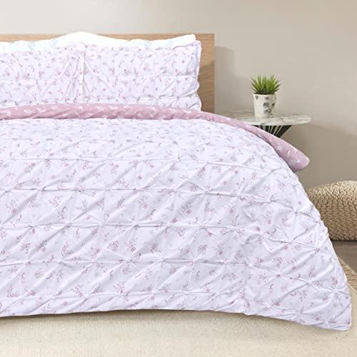 cortex-london-windsor-rouched-pleat-ditsy-leaves-reversible-duvet-cover-set-single