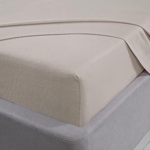 cortex-london-york-brushed-cotton-fitted-sheet-cream-25cm-depth