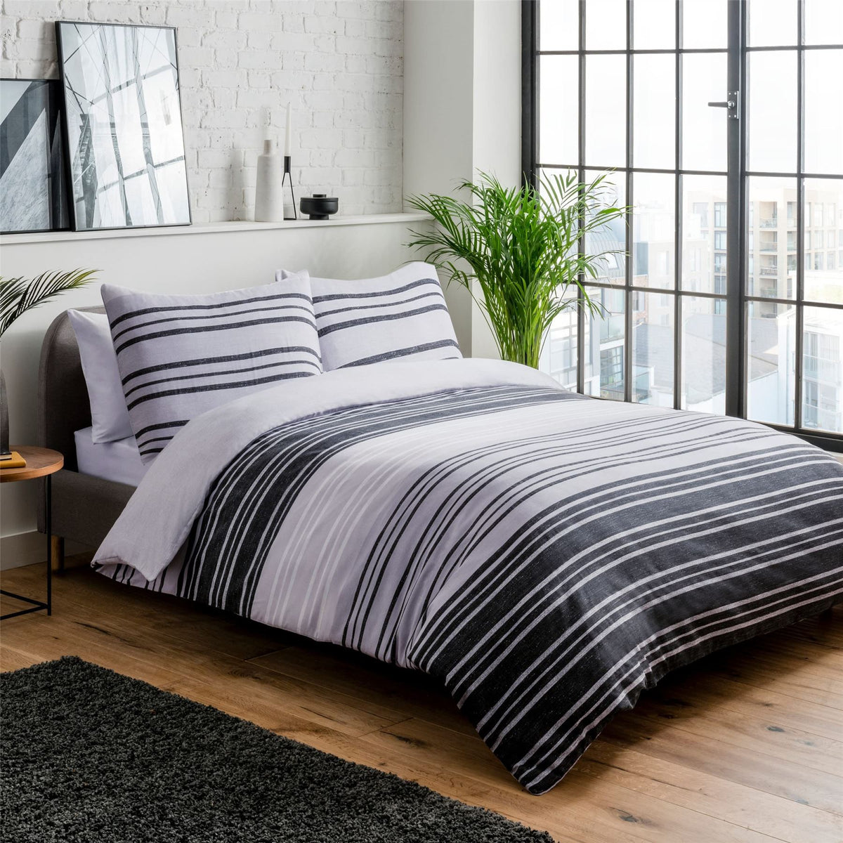 cortex-london-kensington-textured-stripe-black-white-duvet-cover-set