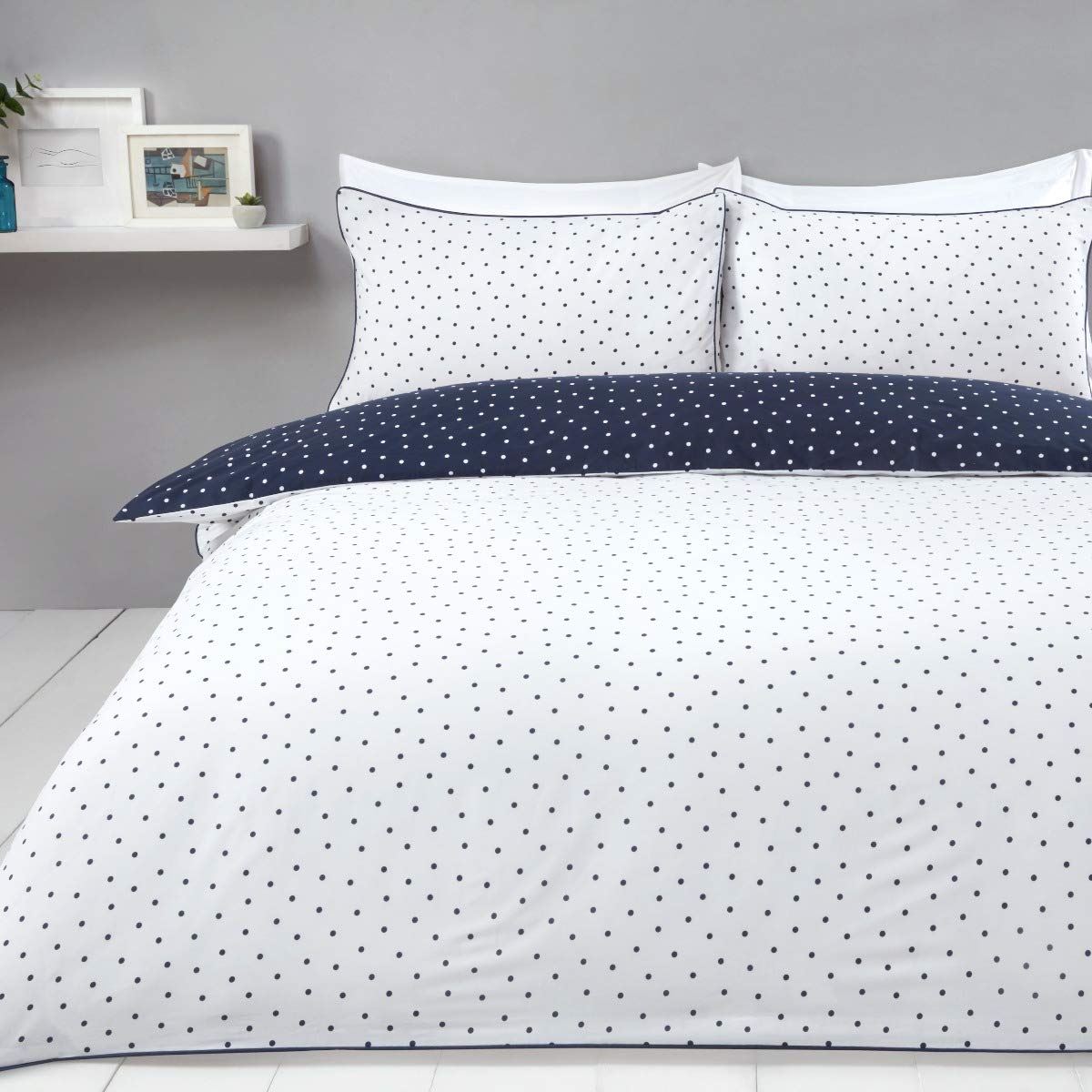 cortex-london-windsor-mini-dots-navy-duvet-set