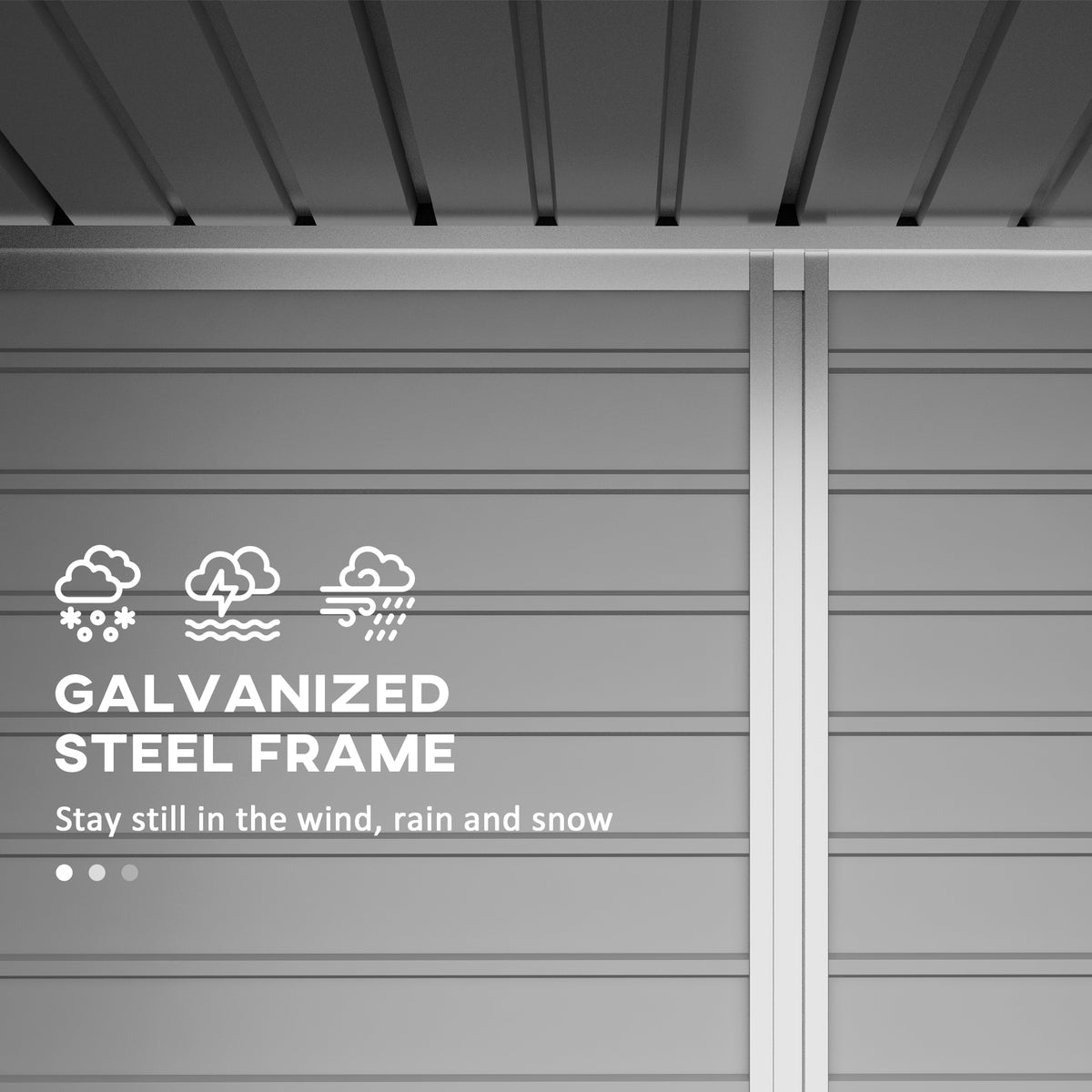 cortex-london-york-metal-garden-storage-shed-double-doors-vents