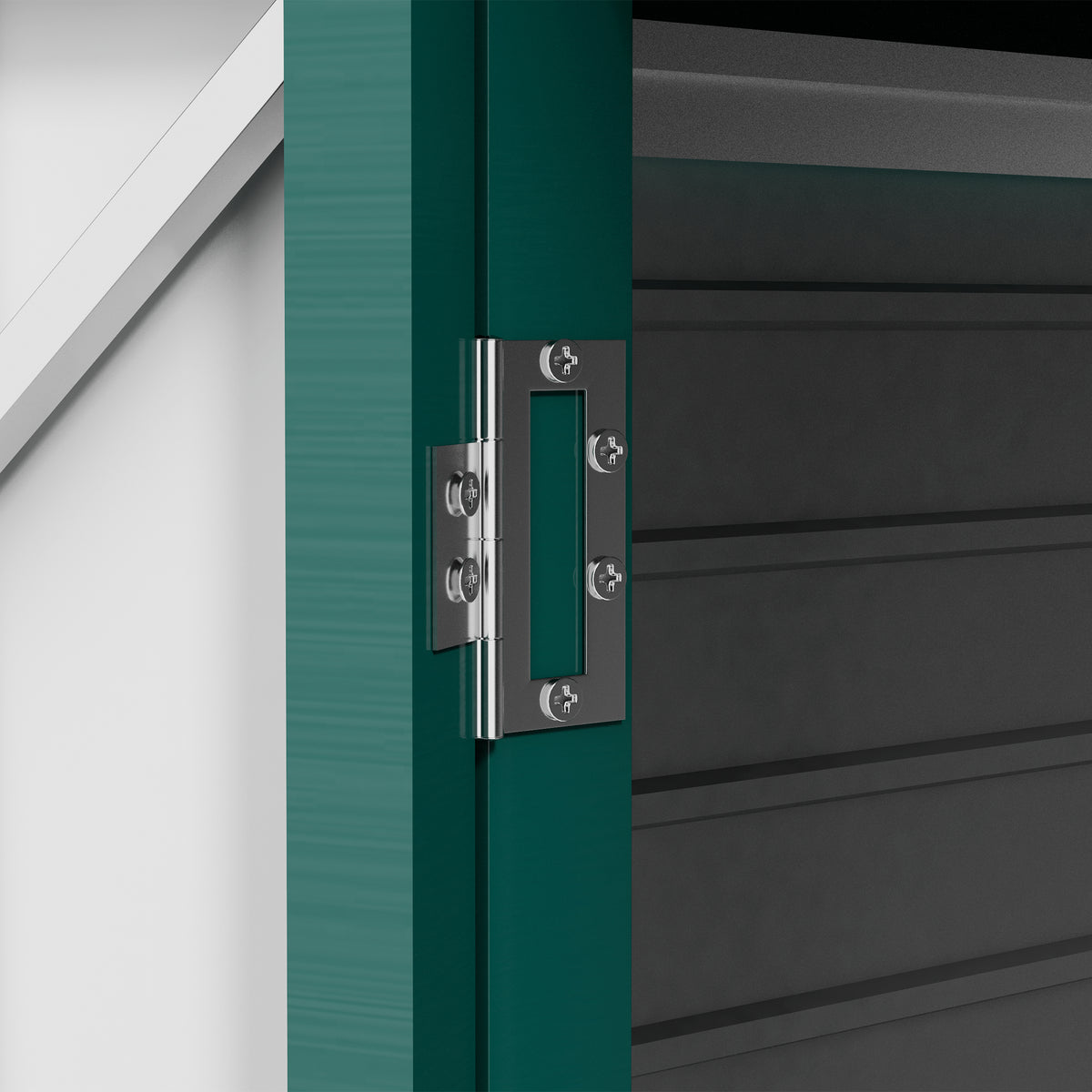 cortex-london-york-metal-garden-storage-shed-double-doors-vents