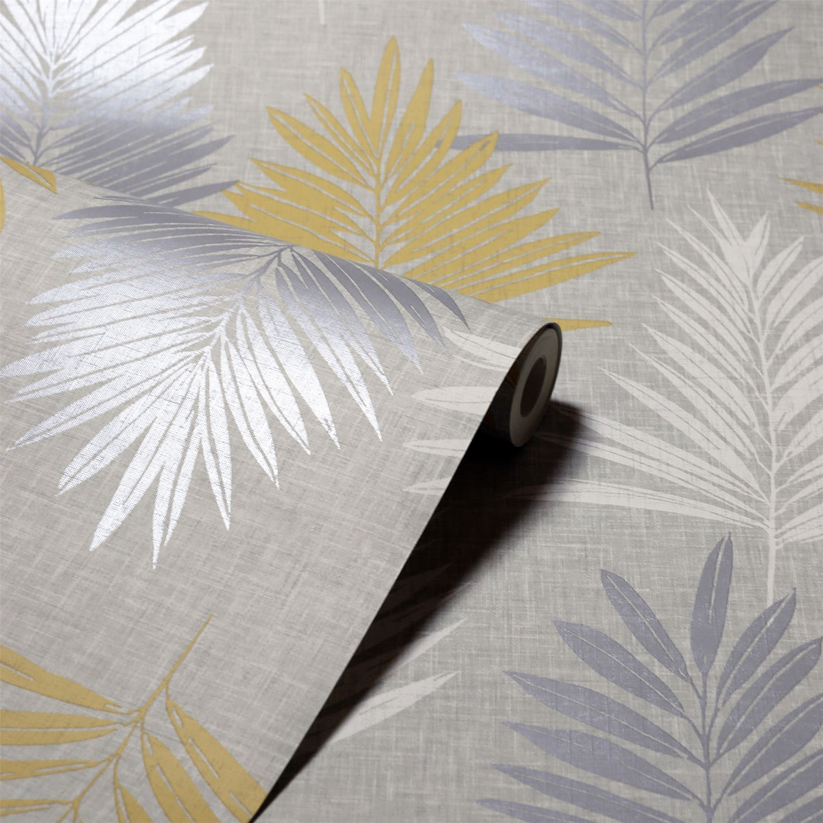 cortex-london-windsor-linen-palm-ochre-grey-sw12-wallpaper