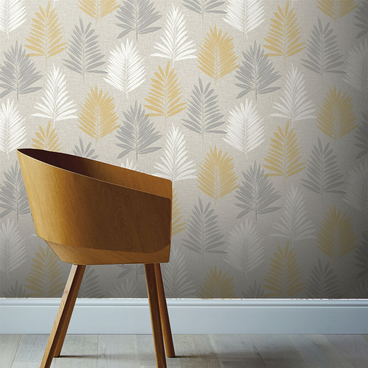 cortex-london-windsor-linen-palm-ochre-grey-sw12-wallpaper