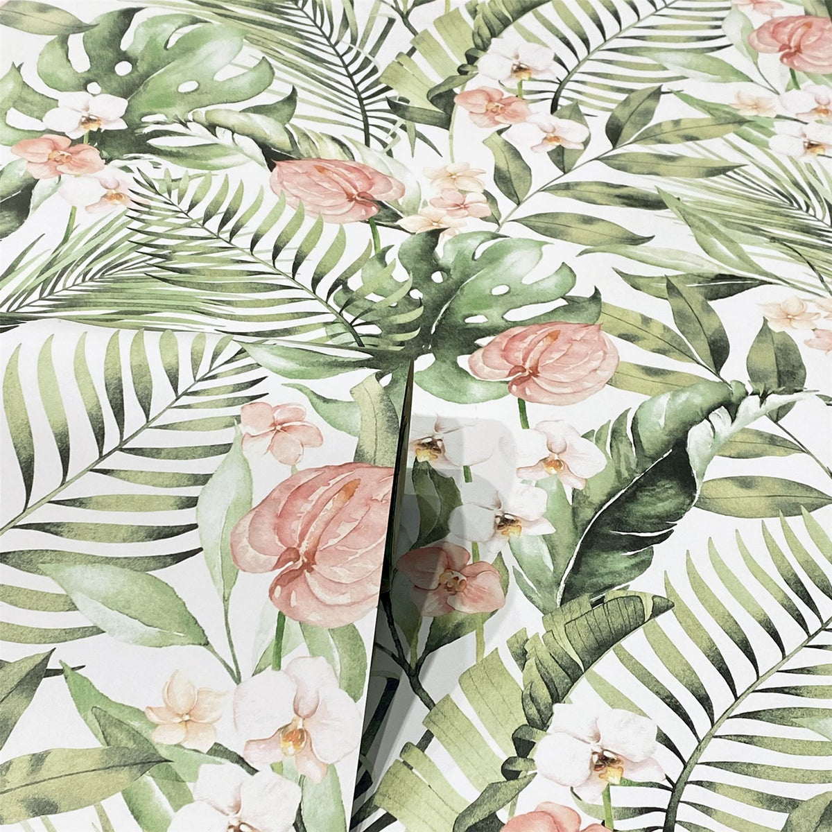 cortex-london-kew-tropical-floral-pink-green-wallpaper