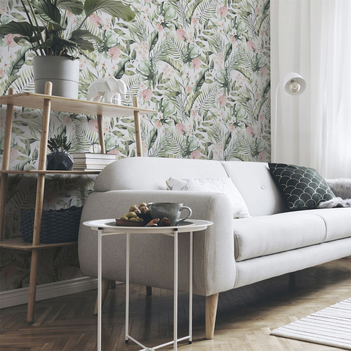 cortex-london-kew-tropical-floral-pink-green-wallpaper