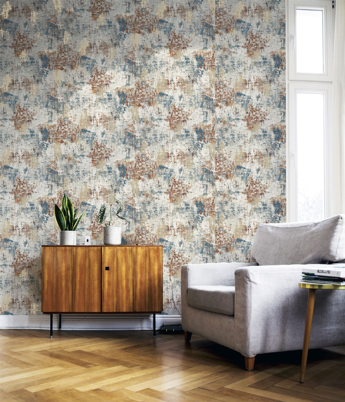 cortex-london-camden-abstract-texture-copper-navy-wallpaper
