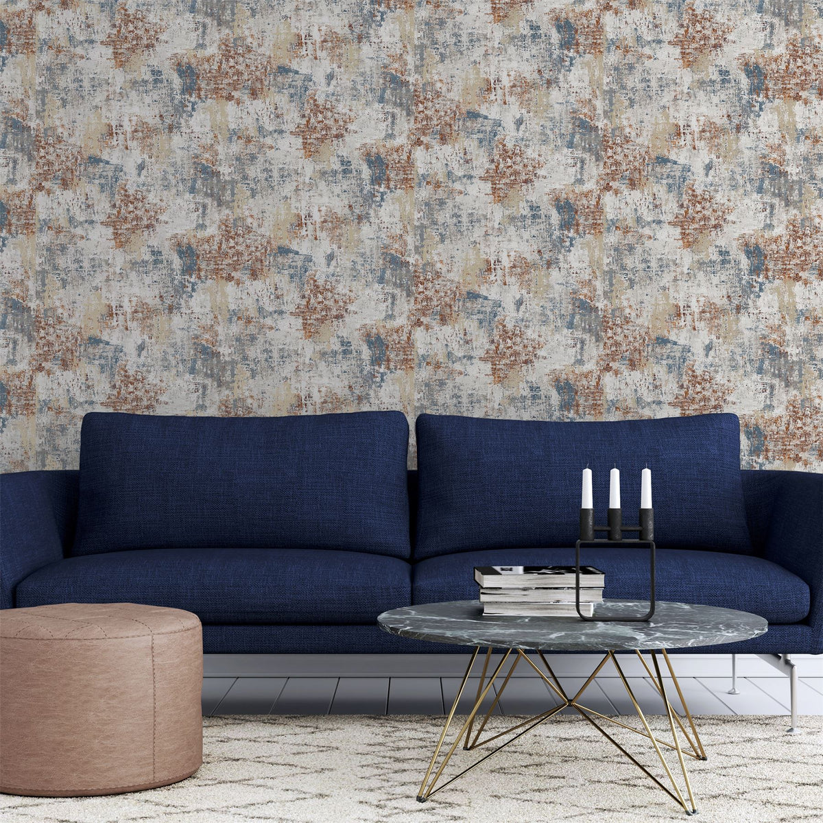 cortex-london-camden-abstract-texture-copper-navy-wallpaper