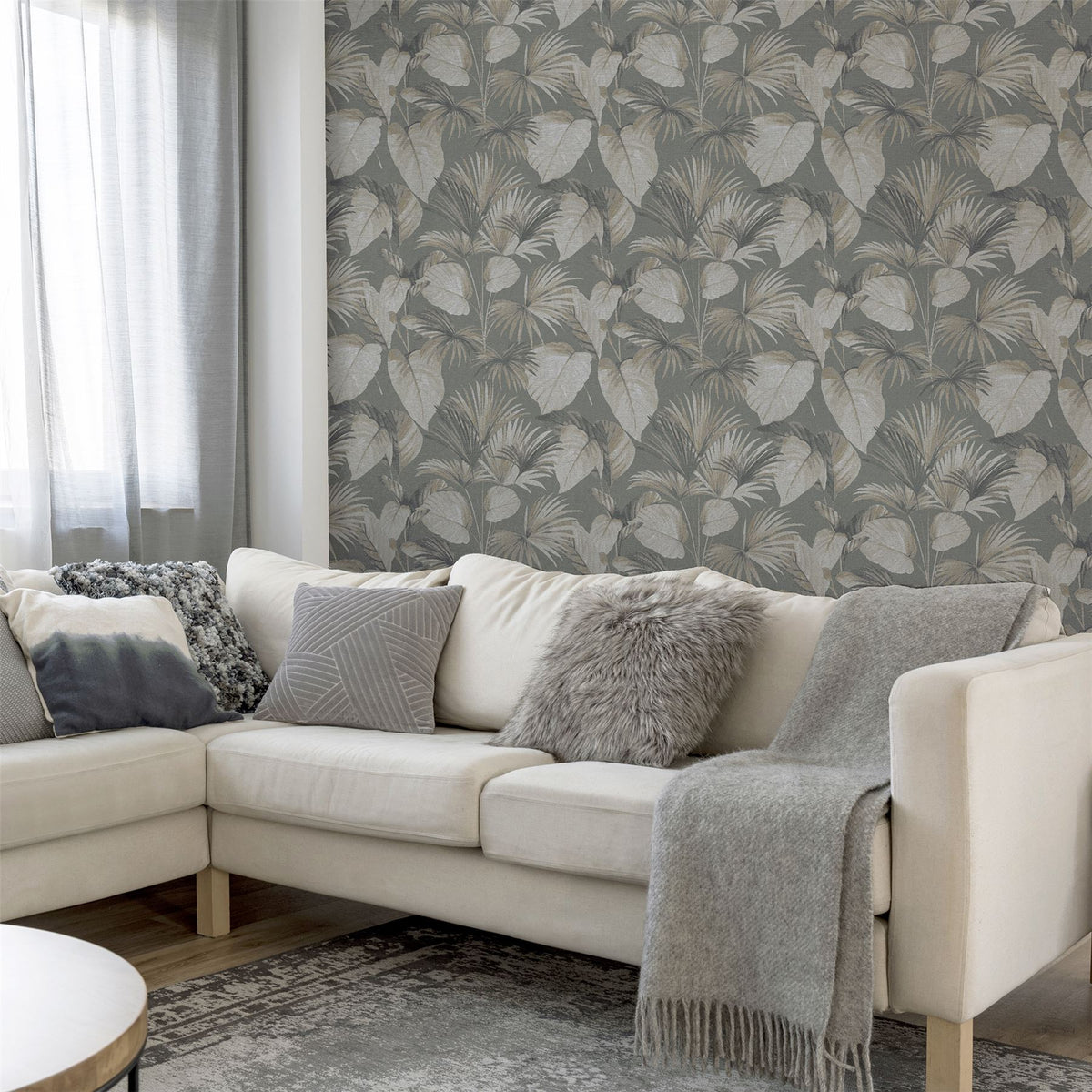 cortex-london-kensington-palm-grove-grey-wallpaper