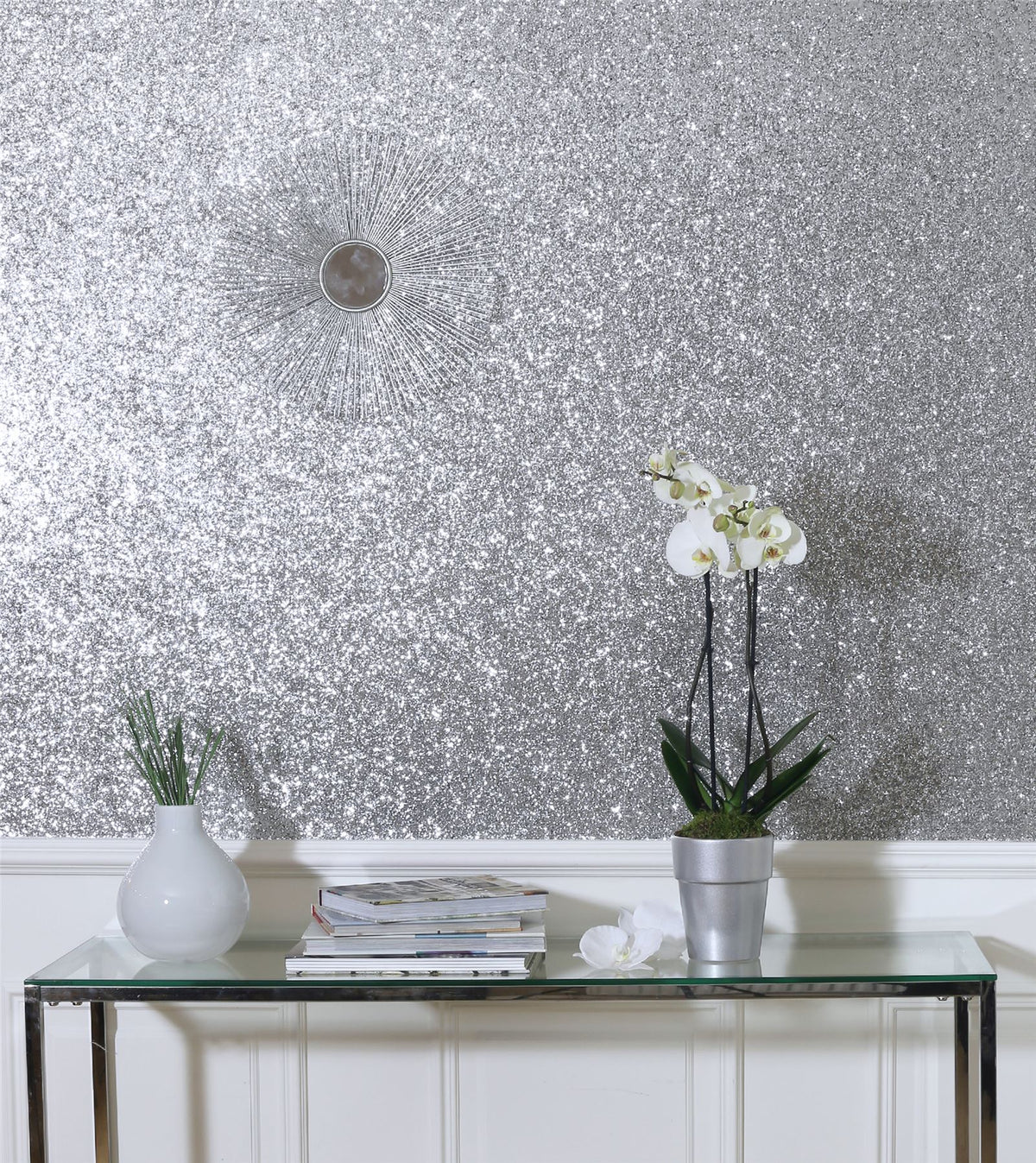 cortex-london-kensington-silver-sequin-sparkle-wallpaper