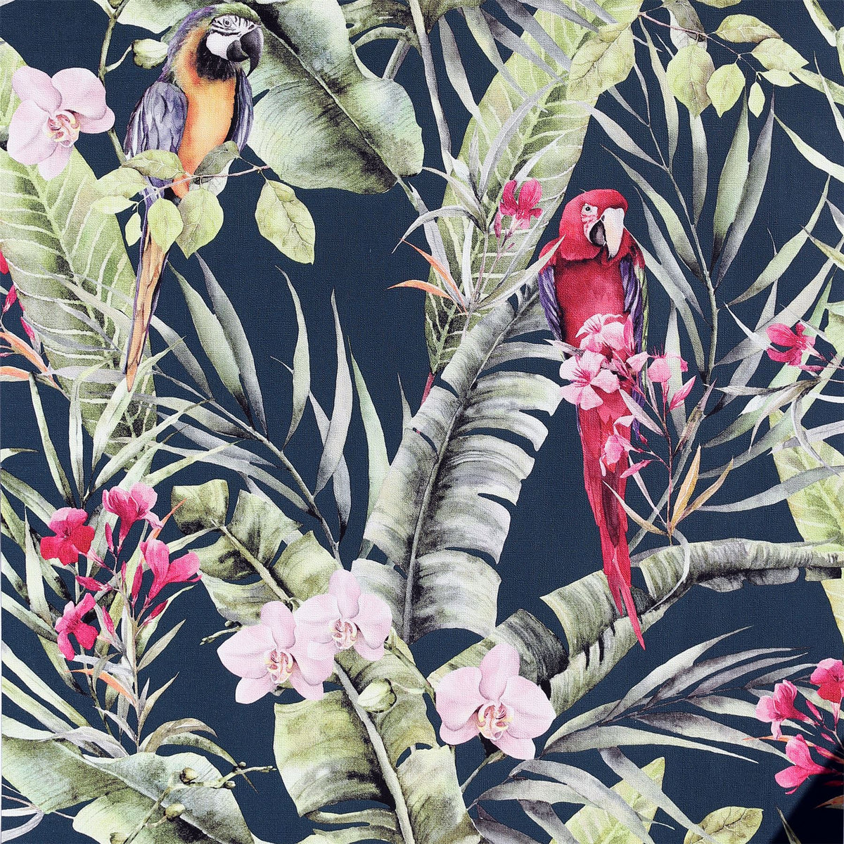 cortex-london-kew-tropical-parrot-navy-wallpaper-sw12