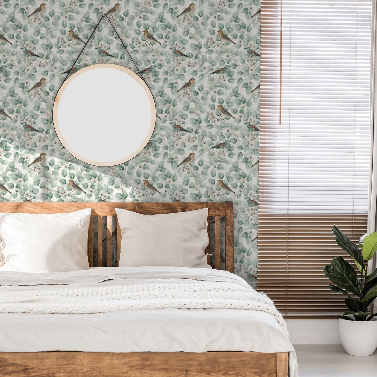 cortex-london-birds-blossoms-green-sw12-vintage-style-wallpaper
