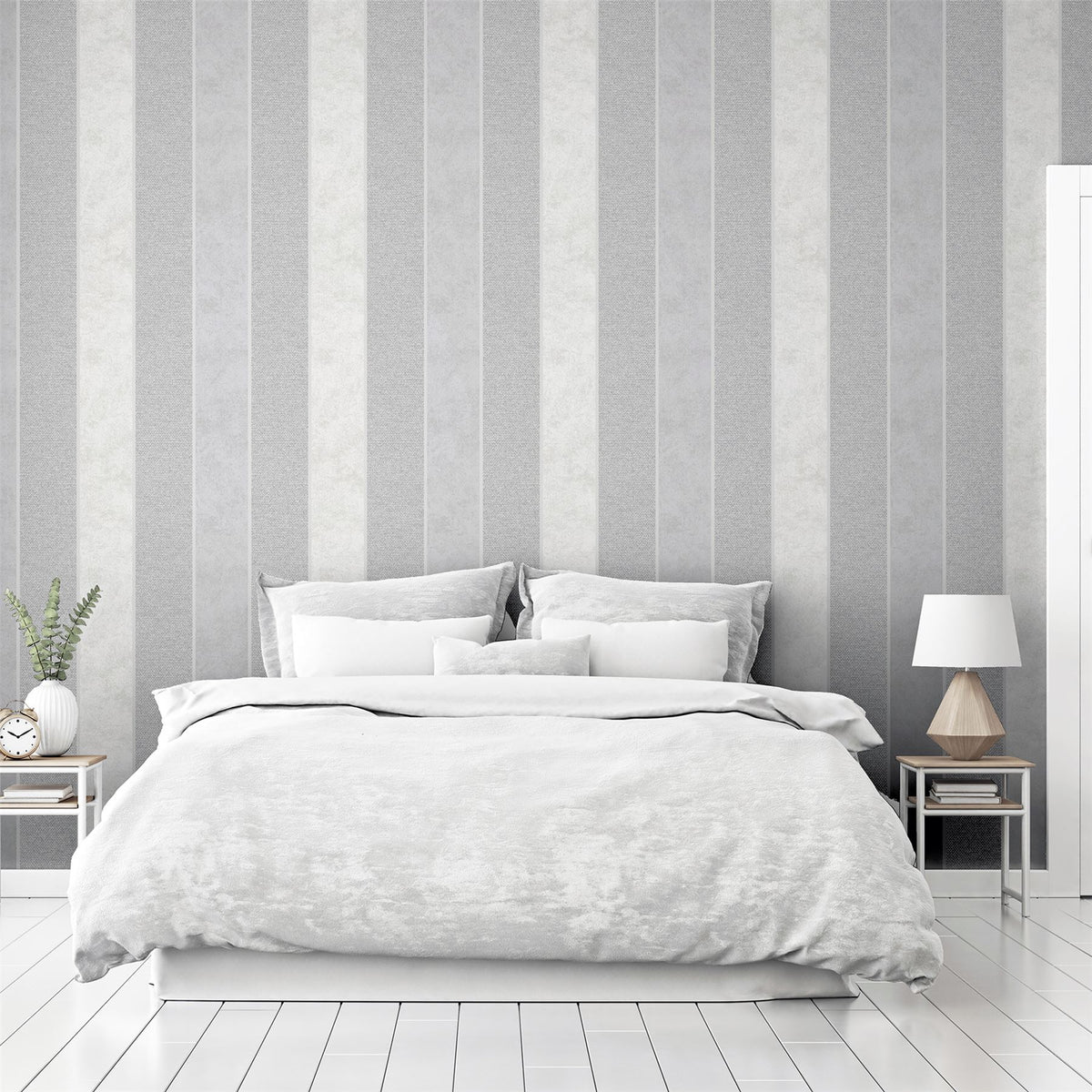 cortex-london-windsor-calico-grey-stripe-wallpaper