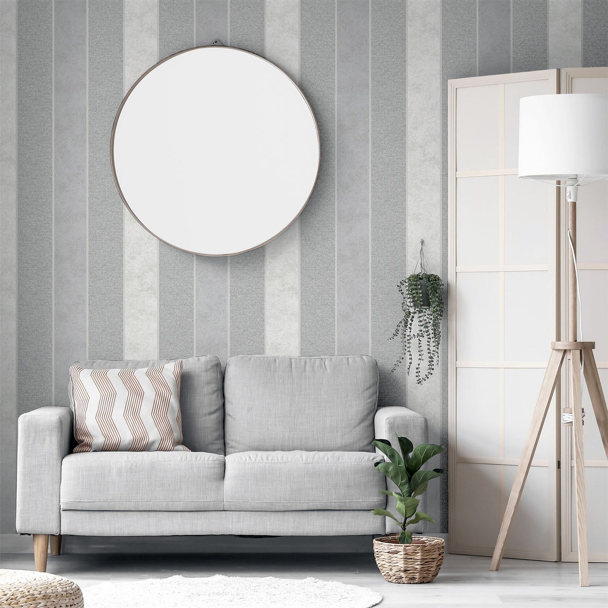 cortex-london-windsor-calico-grey-stripe-wallpaper