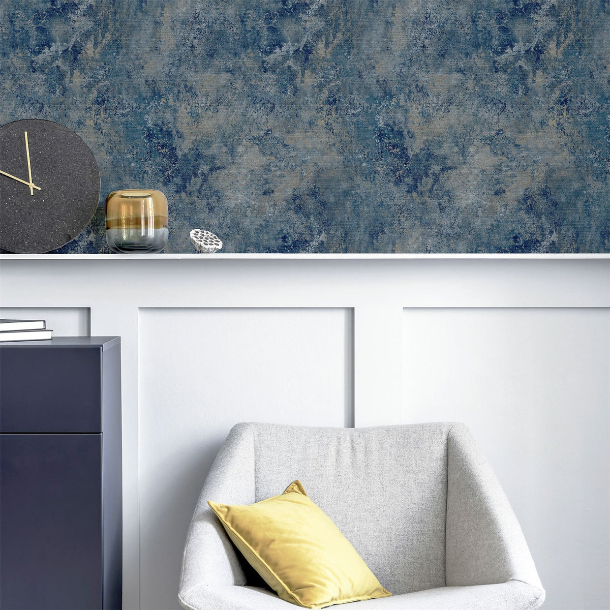 cortex-london-chelsea-modern-raffia-navy-natural-wallpaper