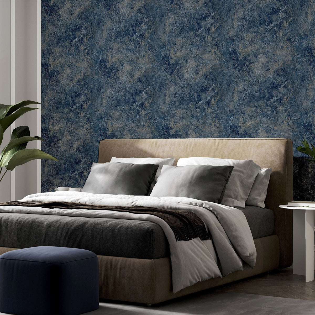 cortex-london-chelsea-modern-raffia-navy-natural-wallpaper