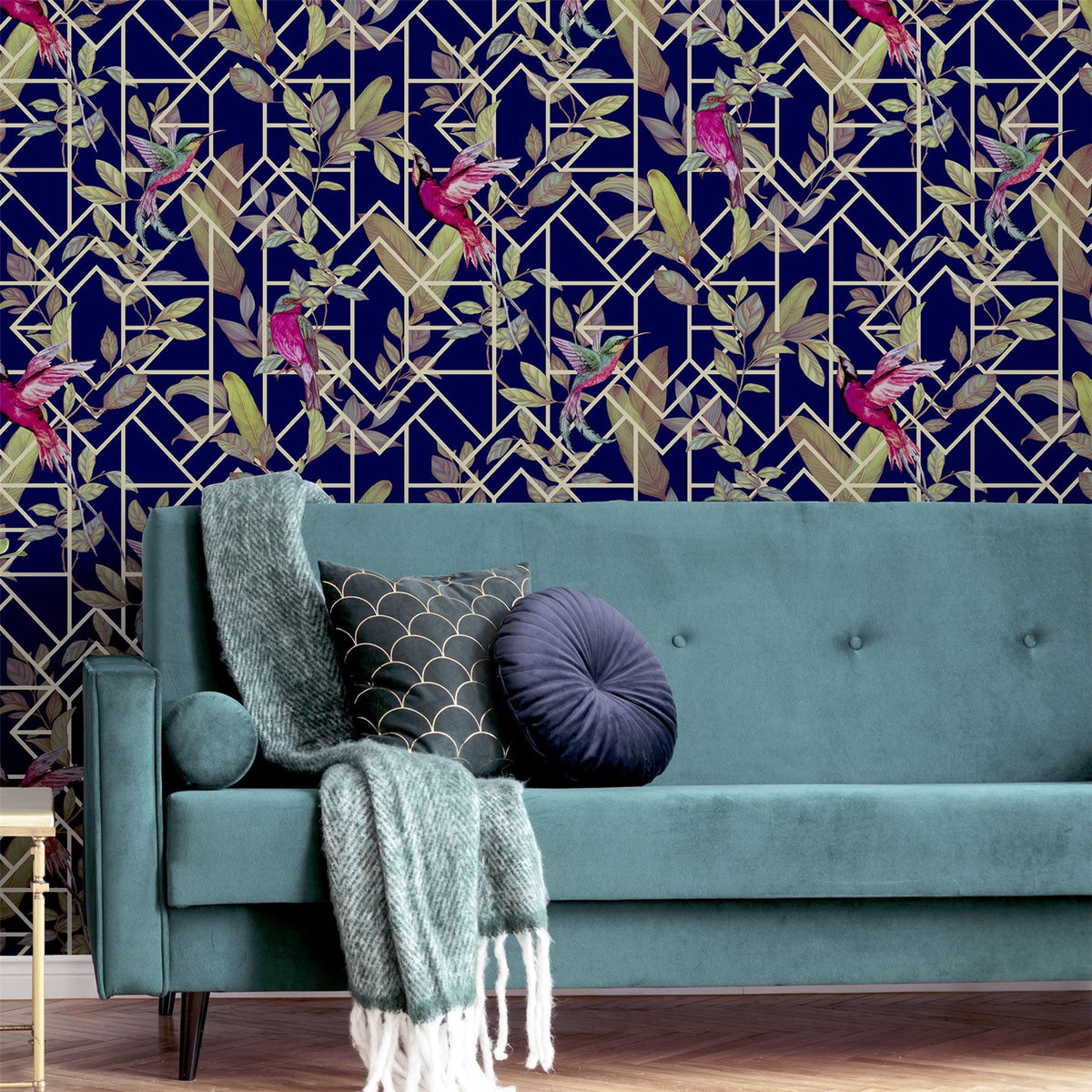 cortex-london-deco-tropical-navy-gold-sw12-wallpaper