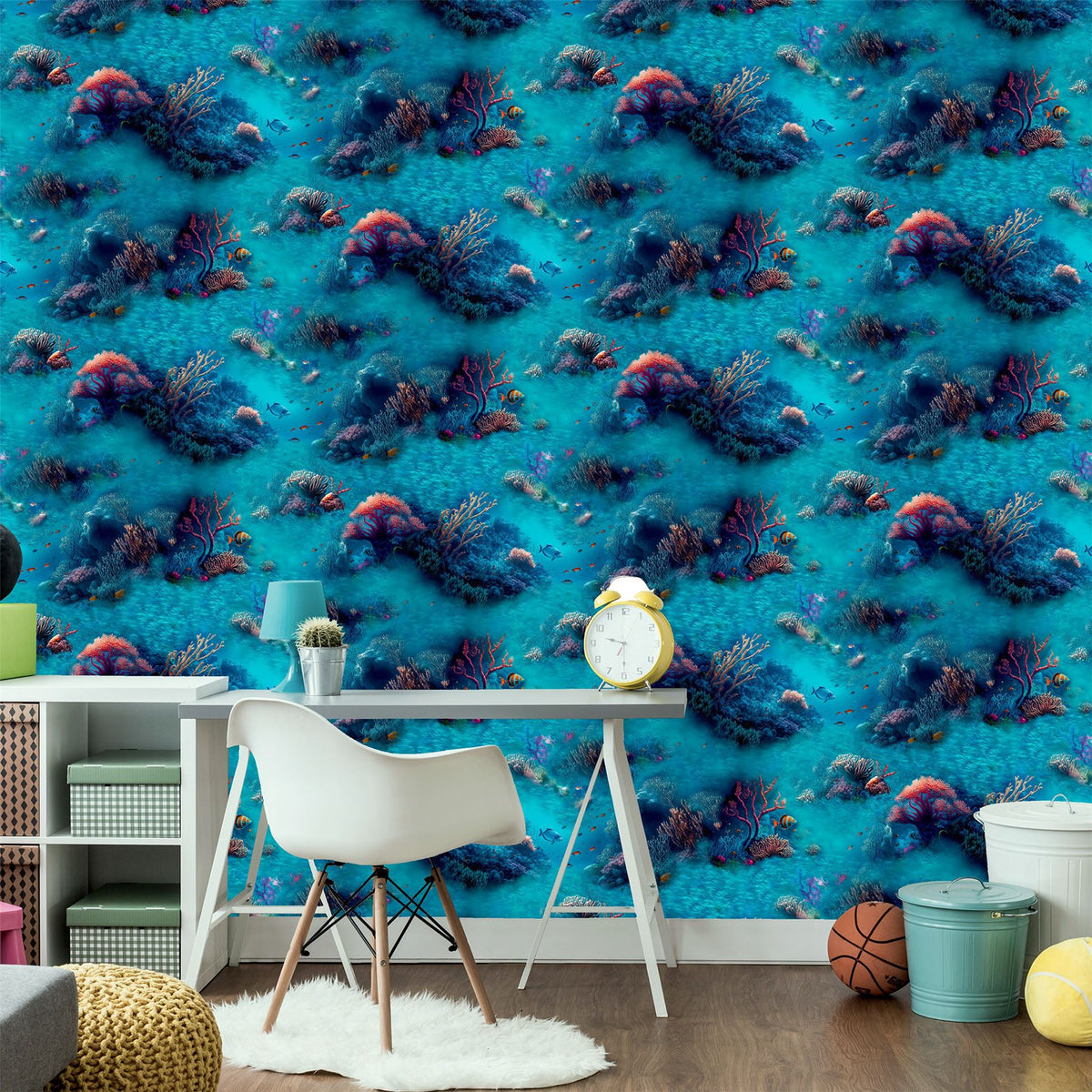 cortex-london-brighton-under-the-sea-blue-wallpaper-colourful-fish-corals
