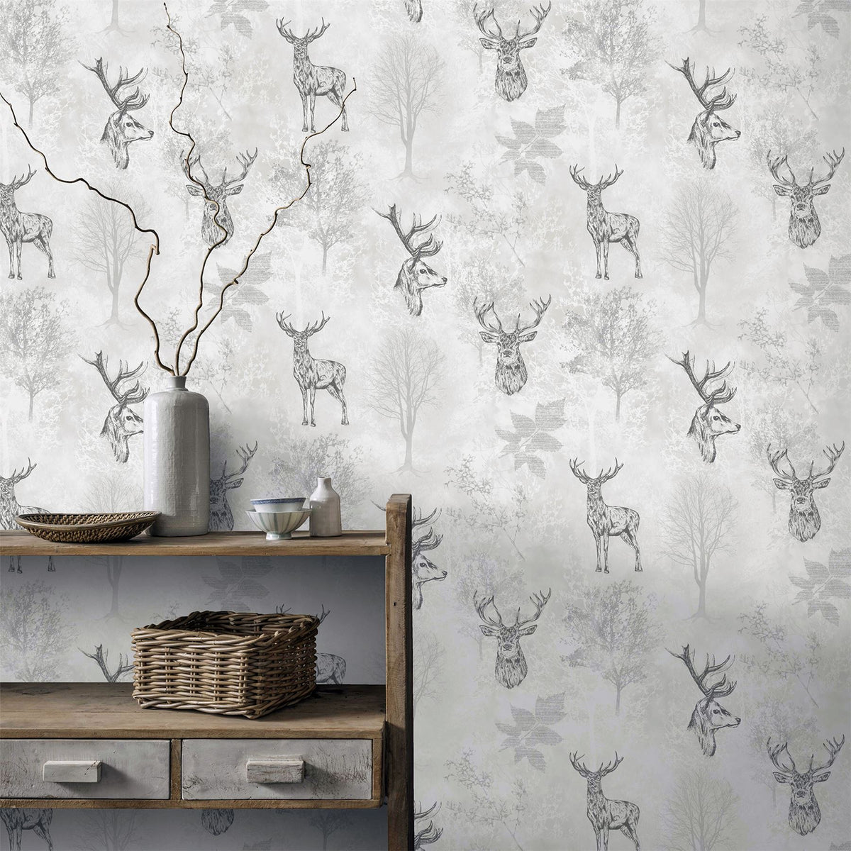 cortex-london-windsor-stag-textured-metallic-wallpaper