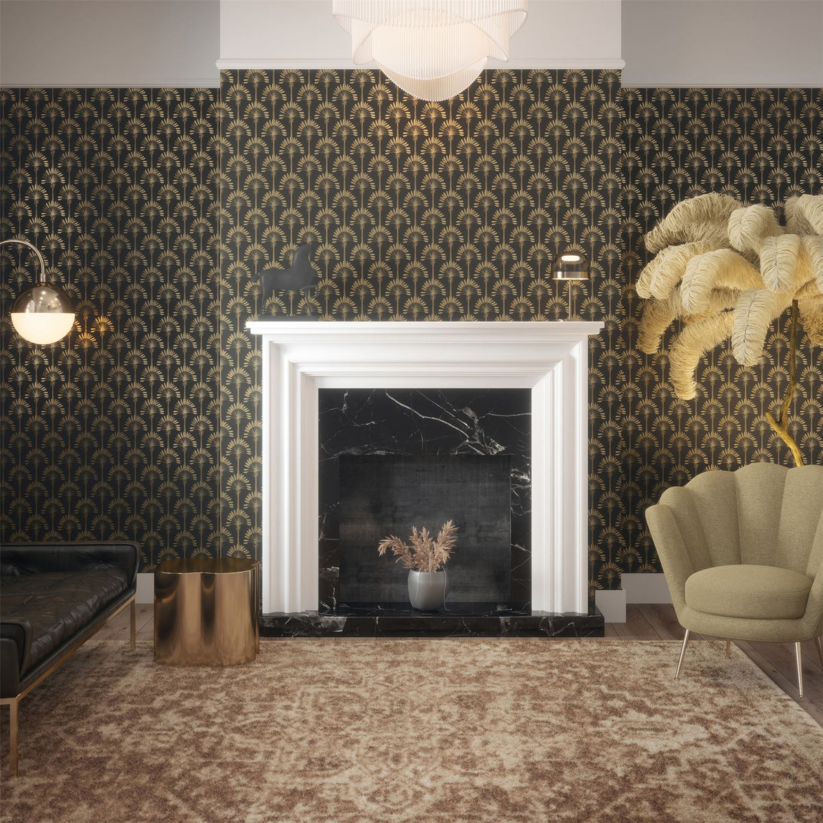 cortex-london-windsor-palm-palace-black-gold-palm-design