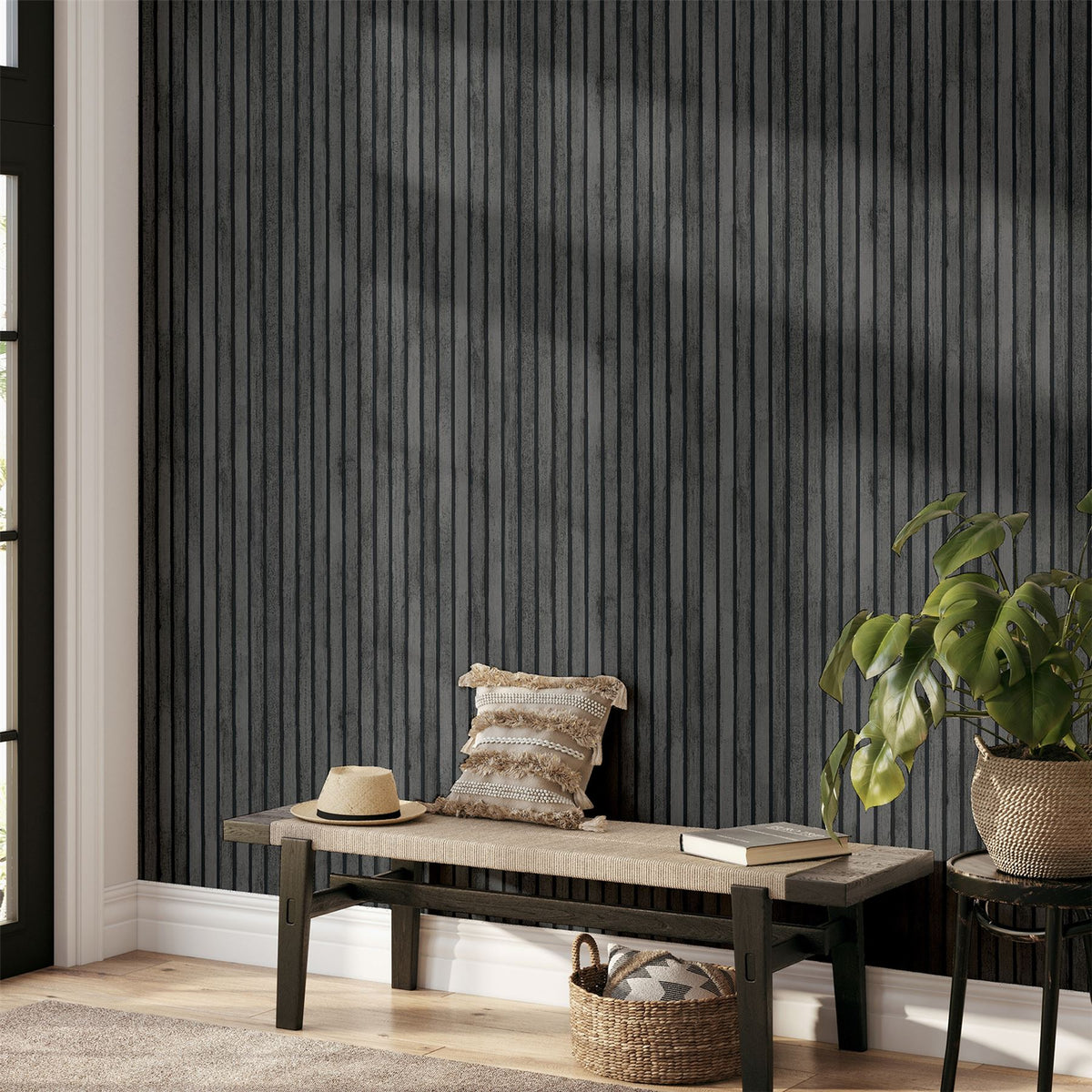 cortex-london-york-charcoal-grey-wood-slats-wallpaper-dark-background