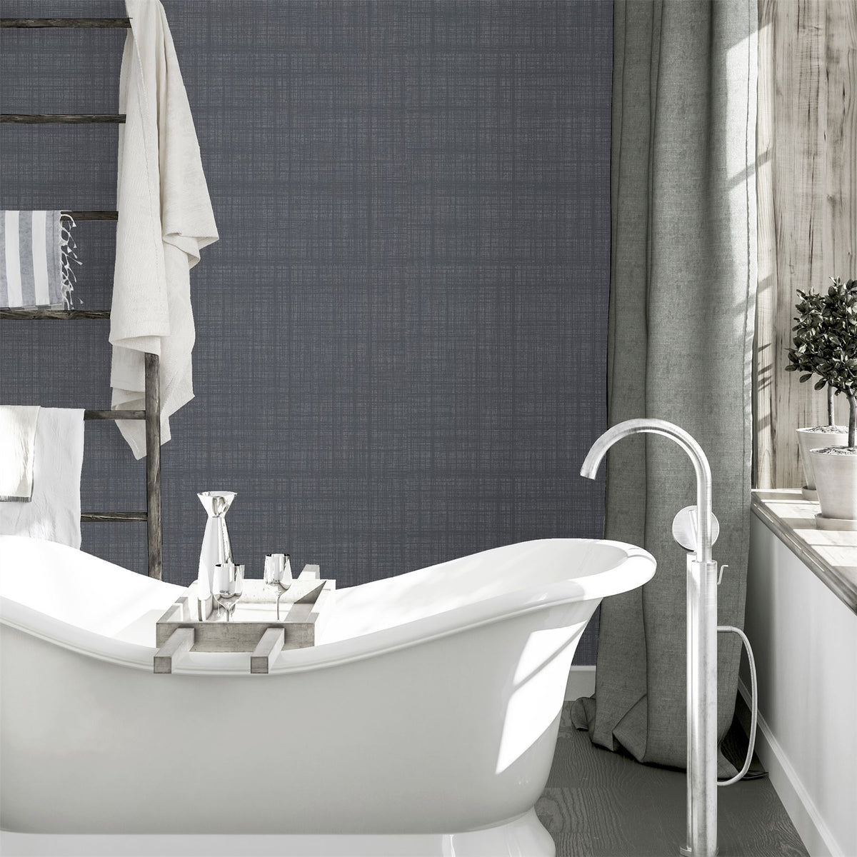 cortex-london-weave-texture-dark-grey-wallpaper