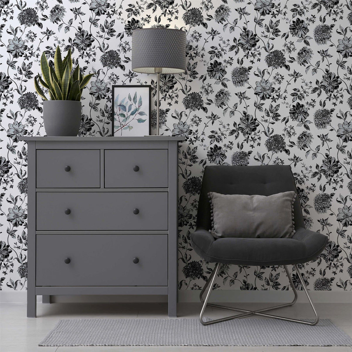 cortex-london-fleur-mono-wallpaper-sw12-floral-foliage-light-cream-glitter-finish