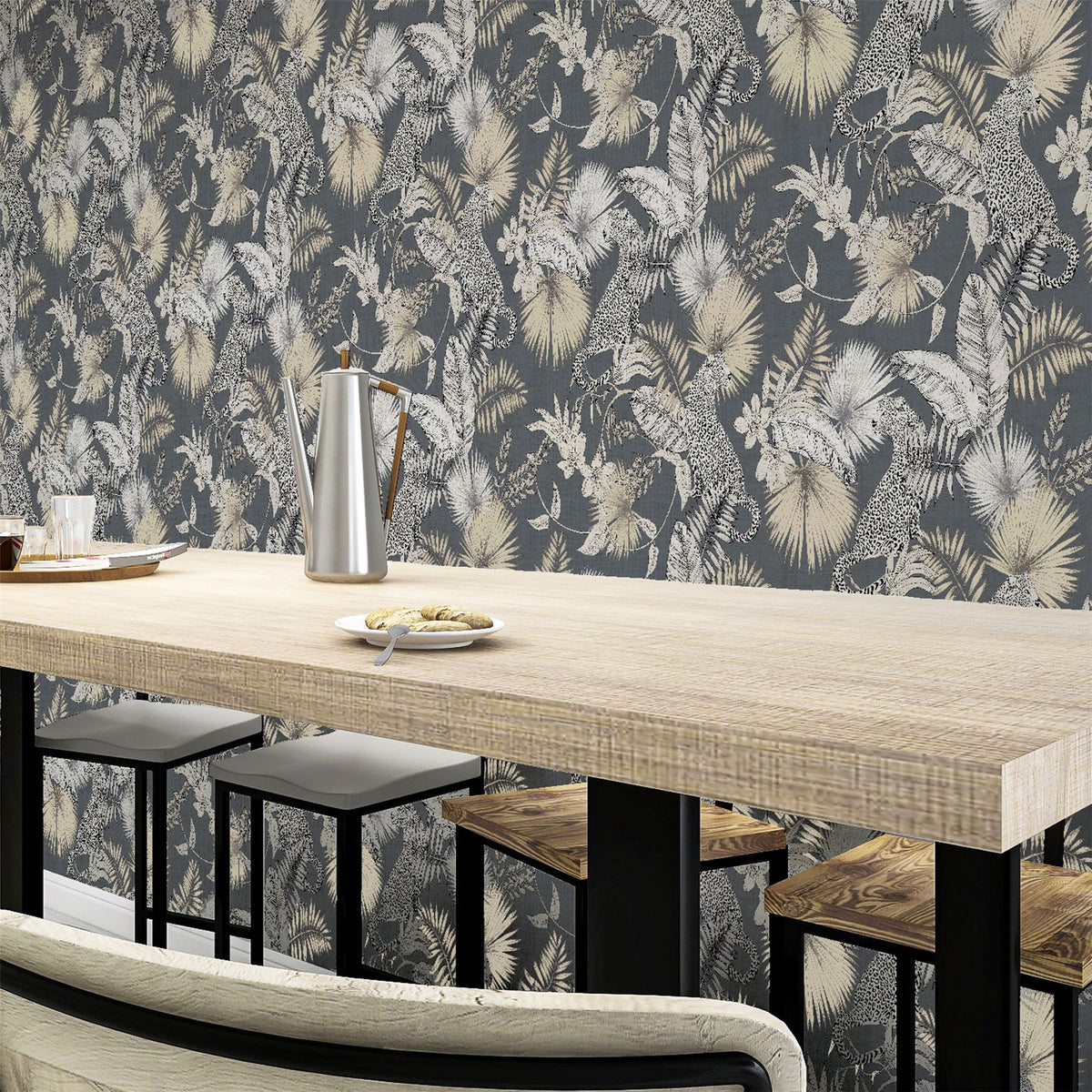 cortex-london-kensington-tropical-leopard-neutral-wallpaper
