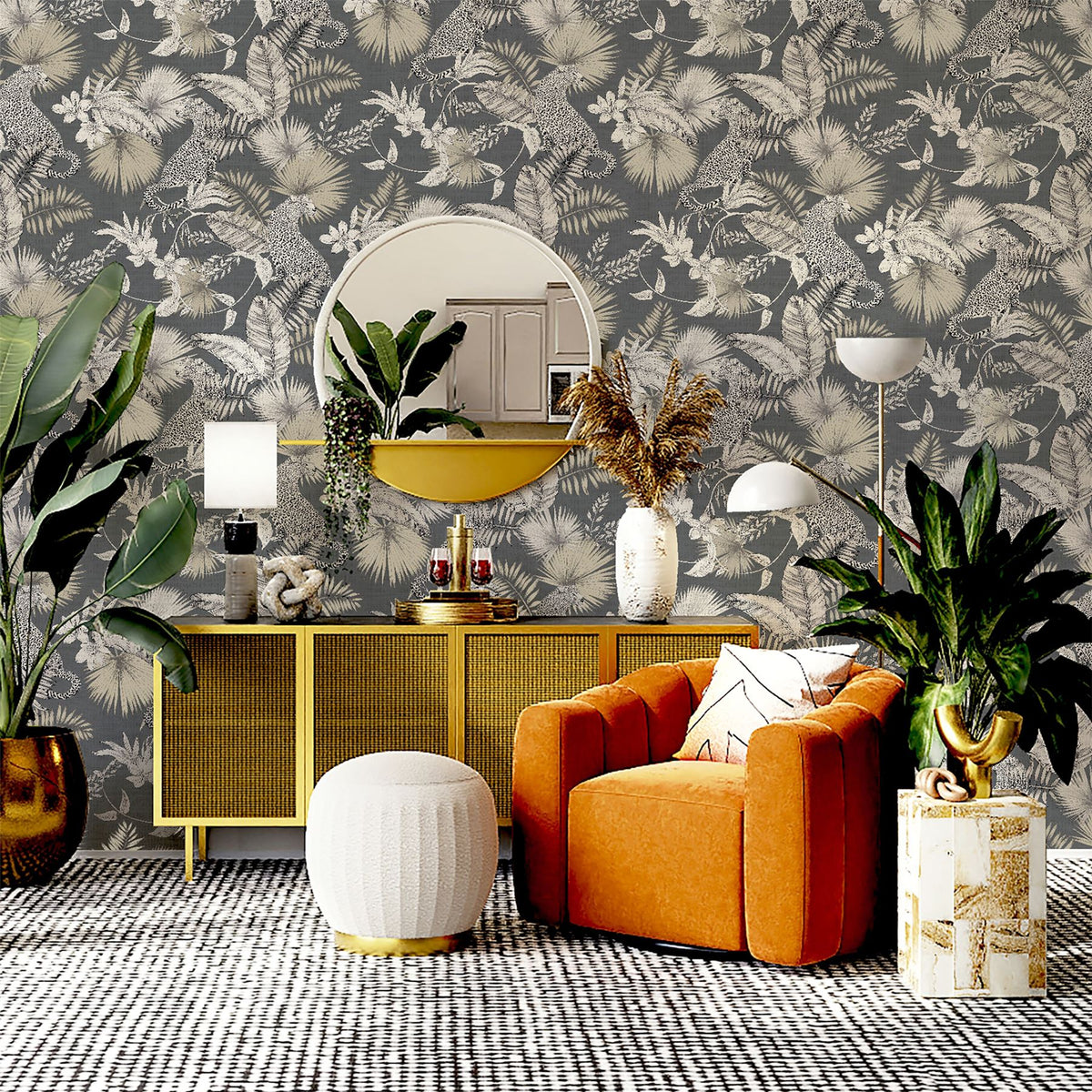 cortex-london-kensington-tropical-leopard-neutral-wallpaper