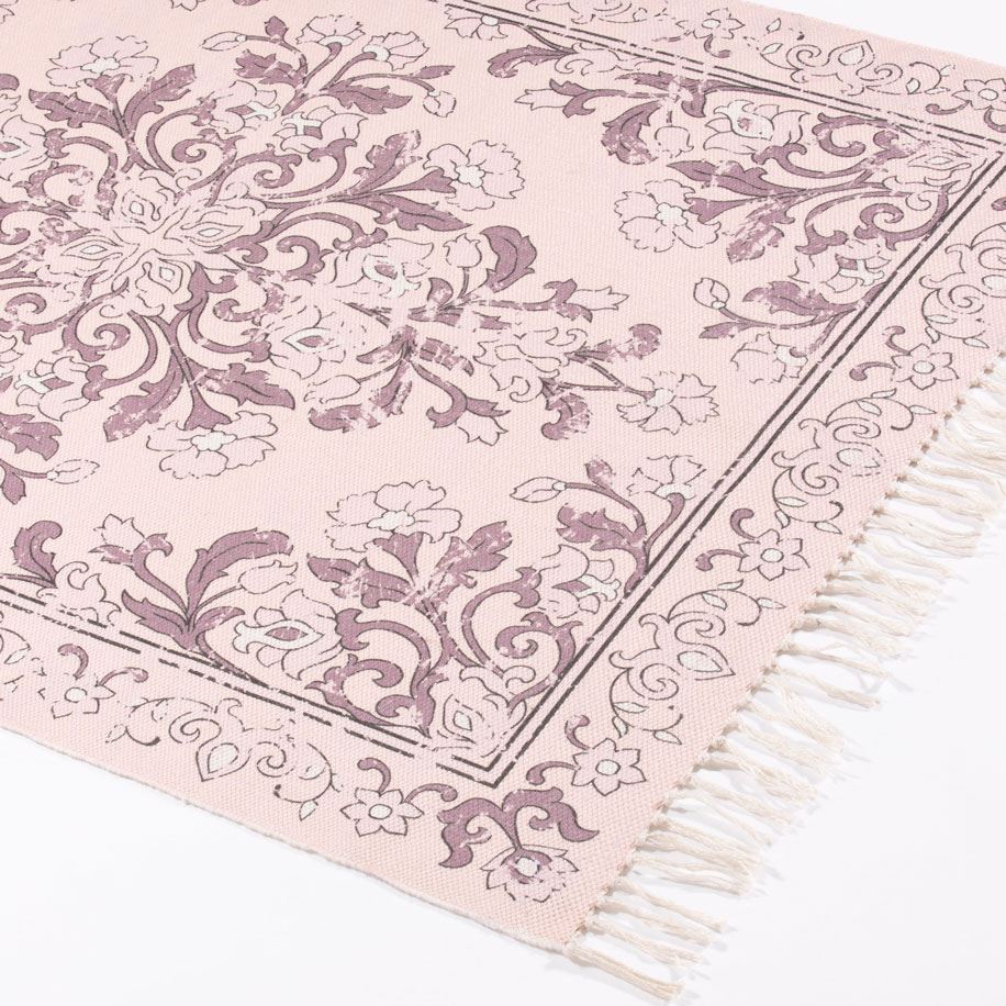 cortex-london-kew-antique-mauve-printed-tassel-rug-120x170cm