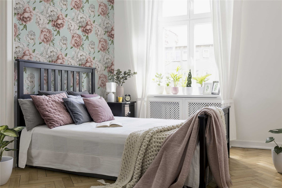 cortex-london-bath-peonies-mint-floral-wallpaper-white-pink-glitter