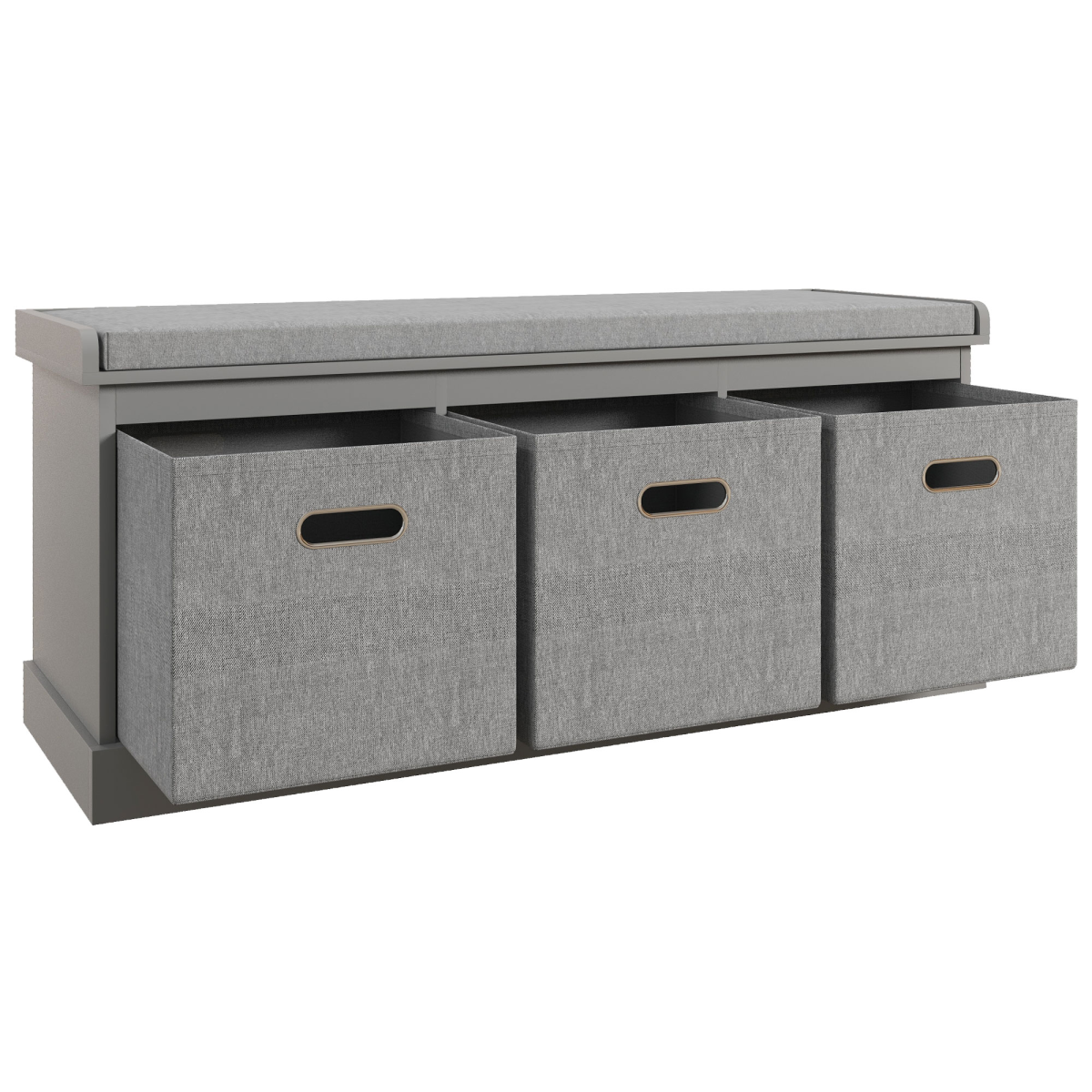 cortex-london-york-grey-shoe-bench-cushioned-seat-three-fabric-drawers