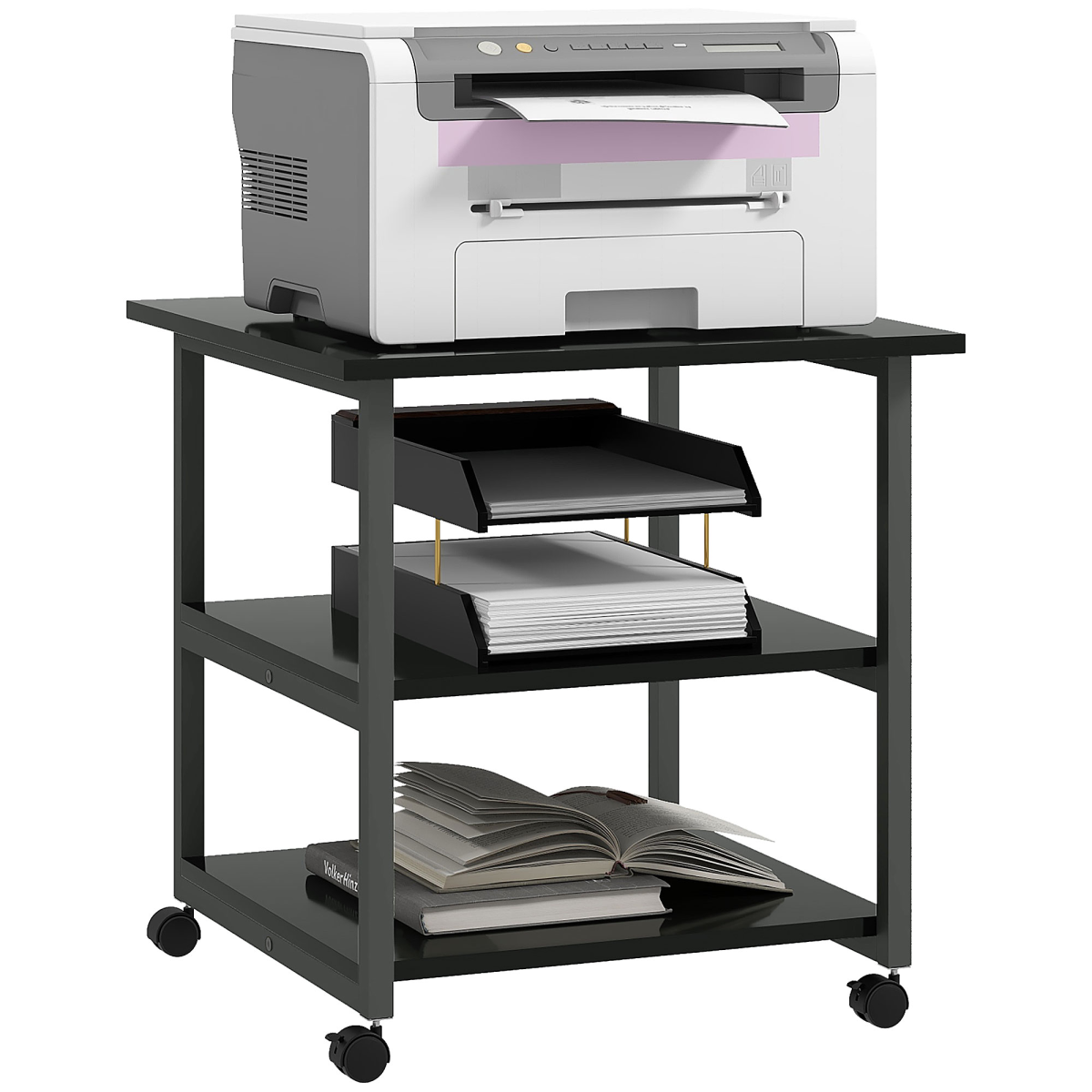 cortex-london-chelsea-mobile-printer-stand-storage-table-white