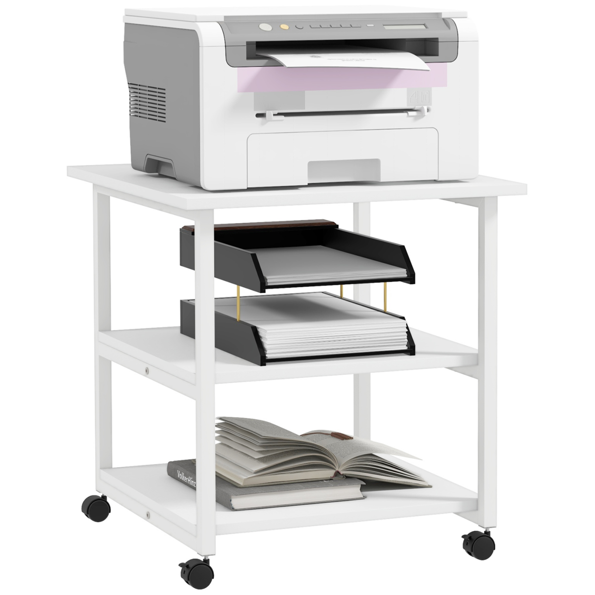 cortex-london-chelsea-mobile-printer-stand-storage-table-white