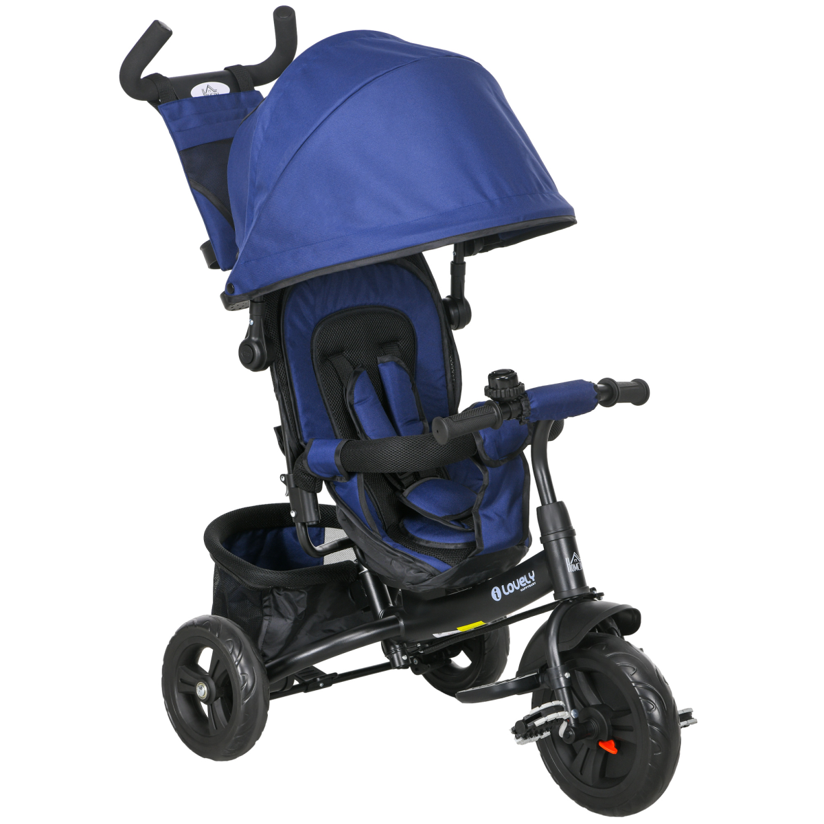 cortex-london-westminster-6-in-1-kids-trike-stroller-green-white-parent-handle
