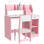 cortex-london-windsor-pink-kids-desk-and-chair-set-with-storage
