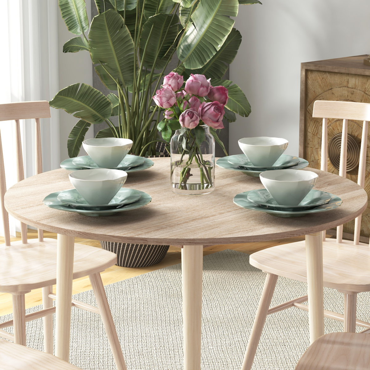 cortex-london-windsor-round-drop-leaf-dining-table-white-wood-grain