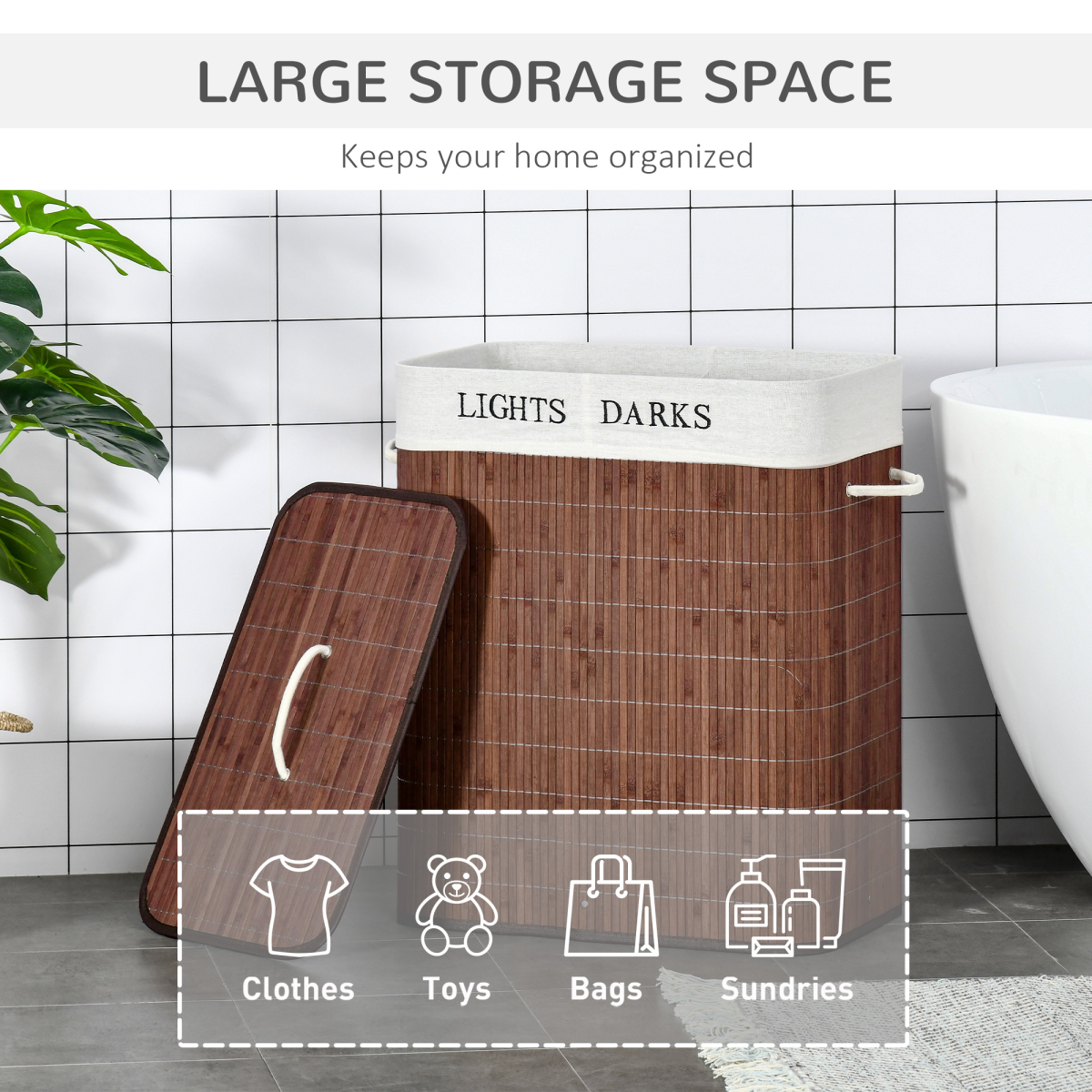cortex-london-windsor-bamboo-two-section-laundry-hamper-brown