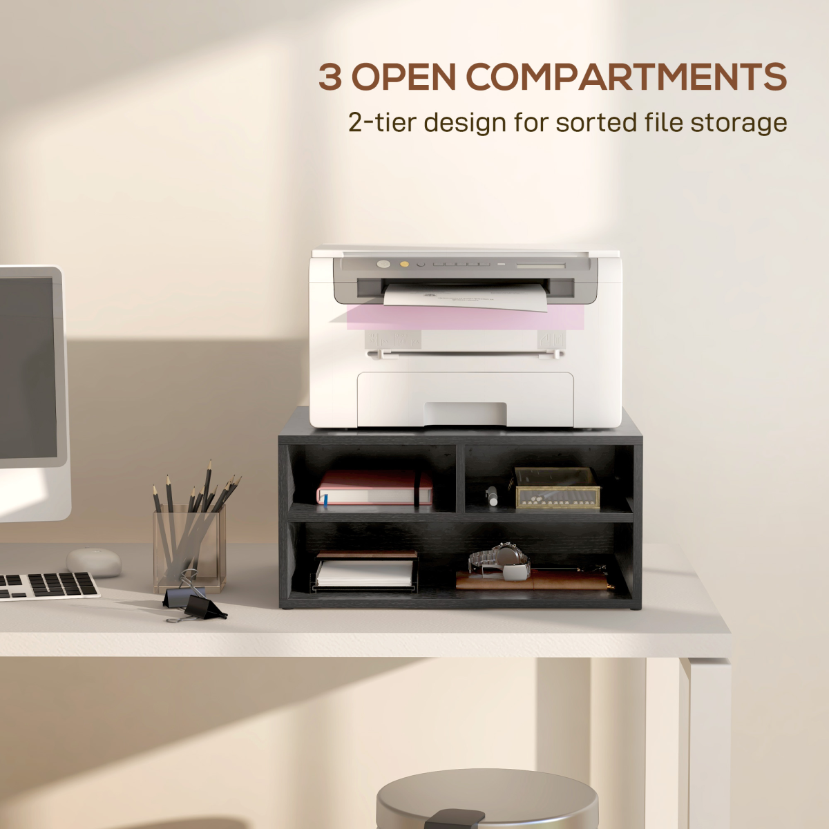cortex-london-westminster-black-desktop-printer-stand-three-open-compartments
