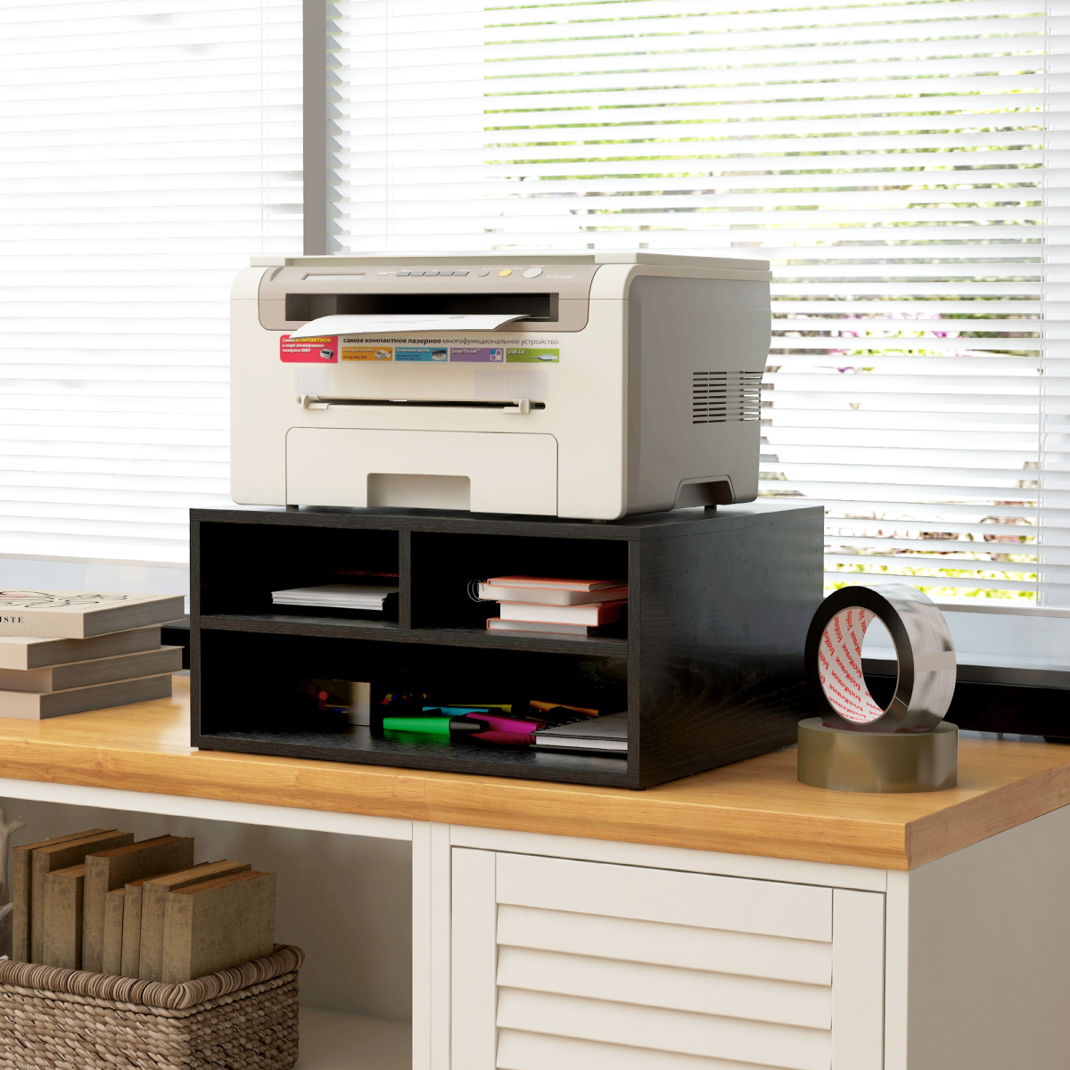 cortex-london-westminster-black-desktop-printer-stand-three-open-compartments