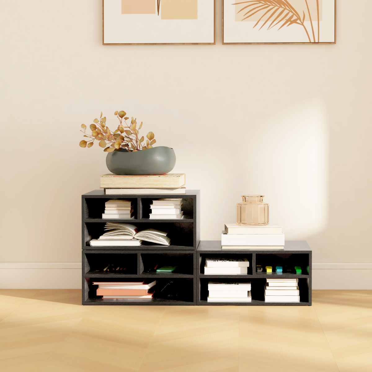 cortex-london-westminster-black-desktop-printer-stand-three-open-compartments