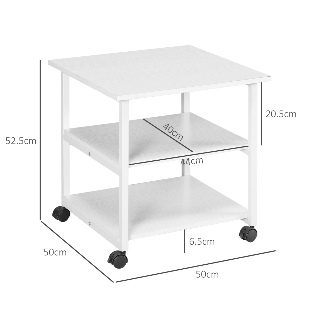 cortex-london-chelsea-mobile-printer-stand-storage-table-white