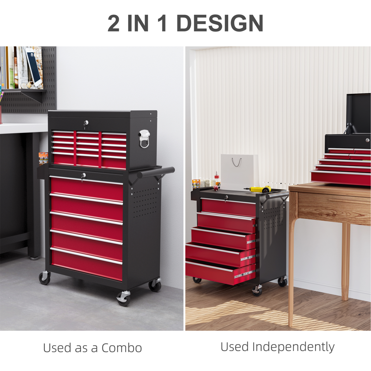 cortex-london-windsor-homcom-red-steel-rolling-tool-chest-14-drawers
