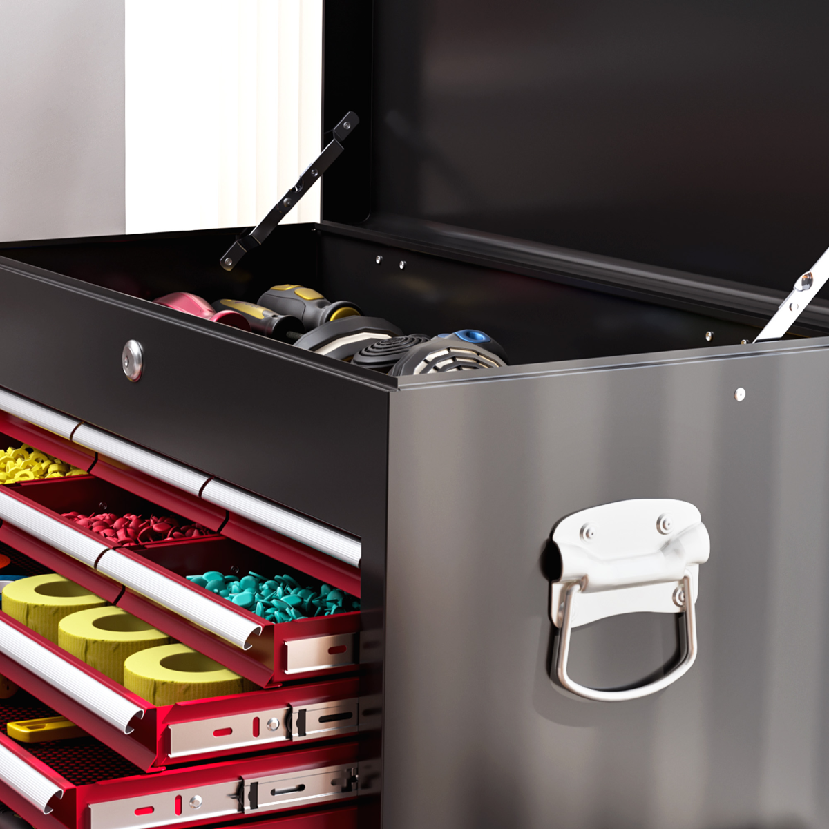 cortex-london-windsor-homcom-red-steel-rolling-tool-chest-14-drawers