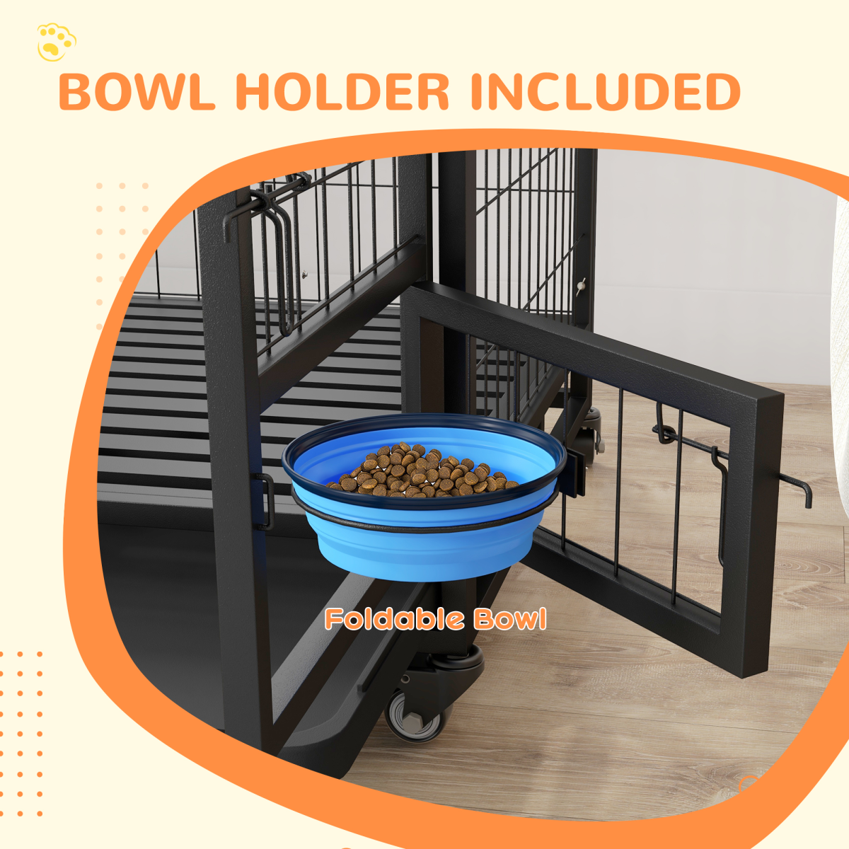 cortex-london-windsor-heavy-duty-dog-crate-on-wheels-with-bowl-holder